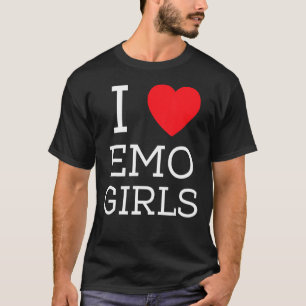 I Liebe Emo Girls I Heart Emo Girls 7 T-Shirt