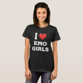 I Liebe Emo Girls T-Shirt (Vorne ganz)