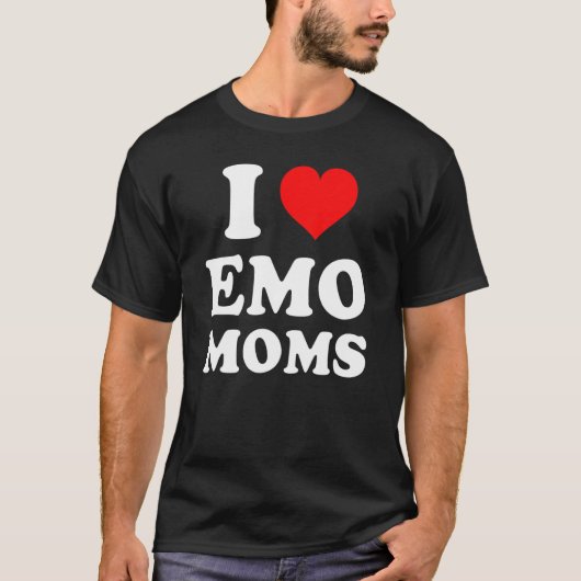 I Liebe Emo Mamas T-Shirt (Vorderseite)