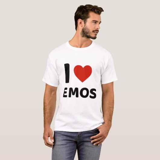 I LIEBE EMOS SHIRT (Vorne ganz)