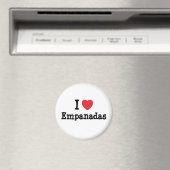 I Liebe Empanadas T - Shirt Magnet (In Situ (Geschirrspüler))