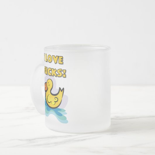 I Liebe Encks Mattglastasse (Vorderseite Links)