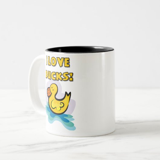 I Liebe Encks Zweifarbige Tasse (Vorderseite Links)