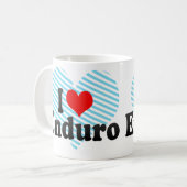 I Liebe Enduro Kaffeetasse (Vorderseite Links)