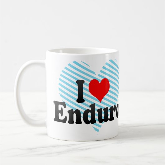 I Liebe Enduro Kaffeetasse (Links)