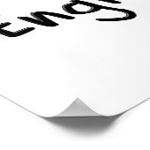 I Liebe Engineering Poster (Ecke)