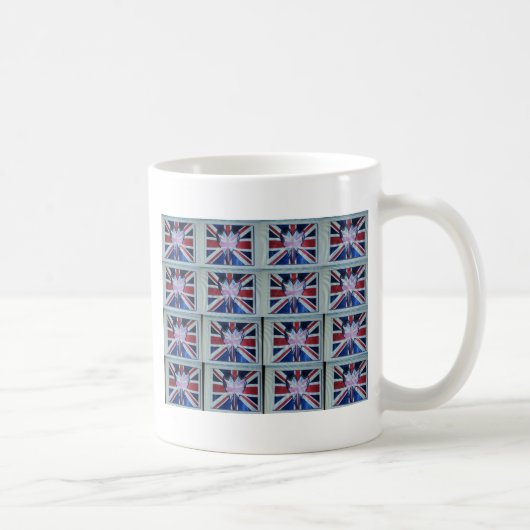 I Liebe England Art Print Kaffeetasse (Rechts)