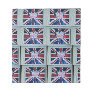 I Liebe England Art Print Notizblock