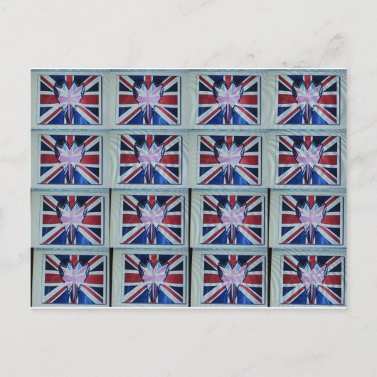 I Liebe England Art Print Postkarte (Vorderseite)