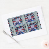 I Liebe England Art Print Rechteckiger Aufkleber (Umschlag)