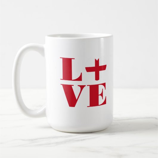 I Liebe England Kaffeetasse (Links)