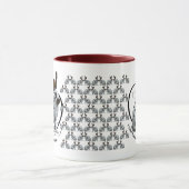 I Liebe Englisch Spot Rabbits Tasse (Zentrum)