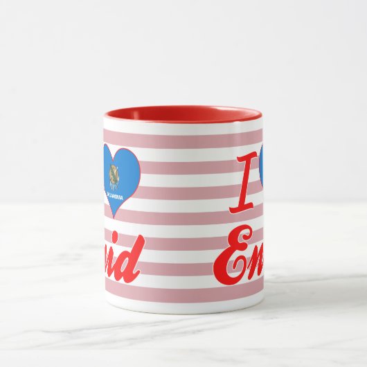 I Liebe Enid, Oklahoma Tasse (Zentrum)
