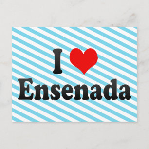 I Liebe Ensenada, Mexiko Postkarte