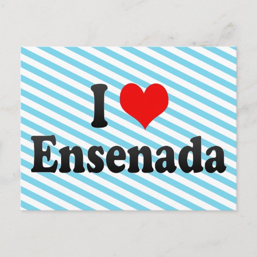 I Liebe Ensenada, Mexiko Postkarte (Vorderseite)
