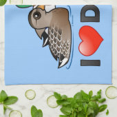 I Liebe-Enten Handtuch (Gefaltet)