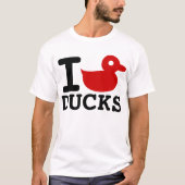 I LIEBE-ENTEN T-Shirt (Vorderseite)
