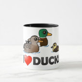 I Liebe-Enten Tasse (Zentrum)