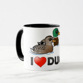I Liebe-Enten Tasse (Vorderseite Links)