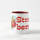 I Liebe Erdbeeren Tasse (Zentrum)