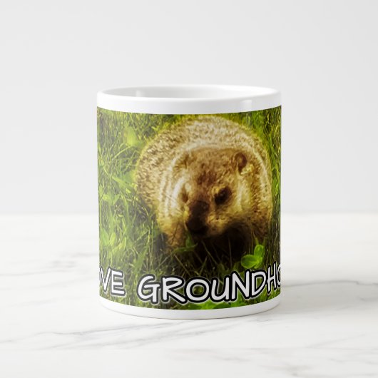 I Liebe Erdhock Tasse (Vorderseite)