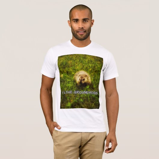 I Liebe Erdhuhn T - Shirt (Vorne ganz)