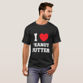 I Liebe Erdnussbutter T-Shirt (Vorne ganz)