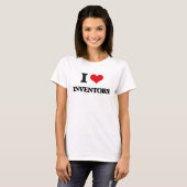 I Liebe Erfinder T-Shirt (Vorne ganz)