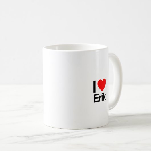 i Liebe erik Kaffeetasse (VorderseiteRechts)
