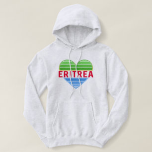 I Liebe Eritrea, Eritreer Herz Hoodie