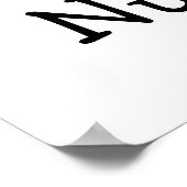 I Liebe Ernährung Poster (Ecke)