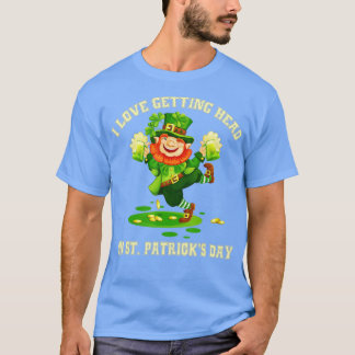 I Liebe Erreichbarkeit St. Patricks Day Leprechaun T-Shirt