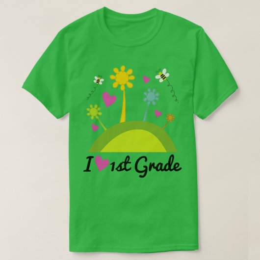 I Liebe Erste Stufe T-Shirt (Design vorne)