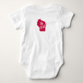 I Liebe es herauf Nordwisconsin Baby Strampler (Rückseite)