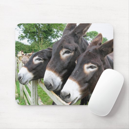 I Liebe-Esel! Mousepad (Mit Mouse)