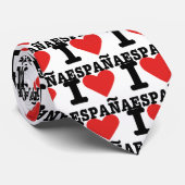 I Liebe España - Spanien Krawatte (Gerollt)