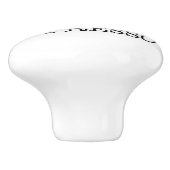 I LIEBE ESPRESSO KERAMIKKNAUF (Seitenansicht)