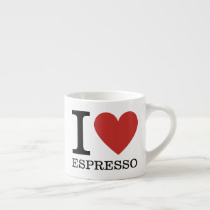 I ❤️ Liebe Espresso KUNDENBAR Espressotasse