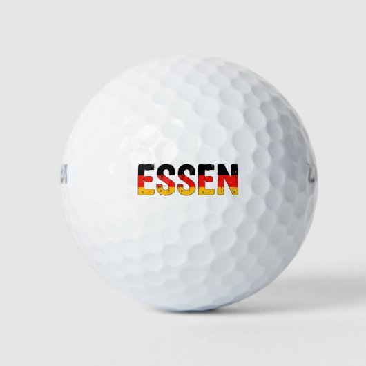 I Liebe Essen Deutschland Golfball (Vorderseite)