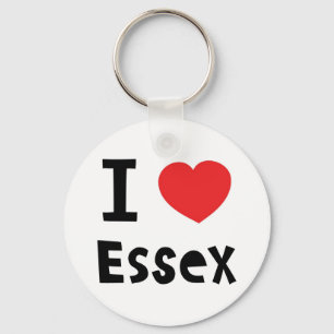 I Liebe Essex Schlüsselanhänger