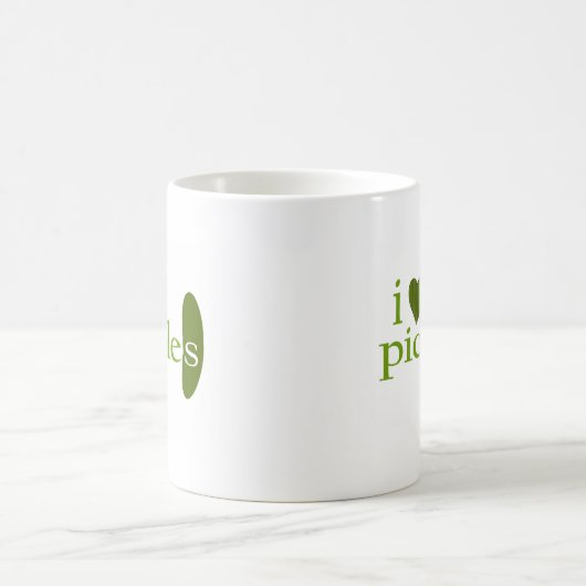 I Liebe-Essiggurken Kaffeetasse (Mittel)