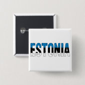 I Liebe Estland Button (Vorne & Hinten)