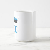 I Liebe Estland Kaffeetasse (Mittel)