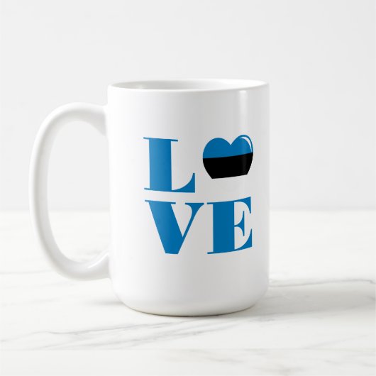 I Liebe Estland Kaffeetasse (Links)