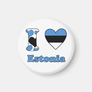 I Liebe Estland Magnet
