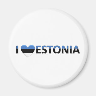I Liebe Estland Magnet