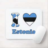 I Liebe Estland Mousepad (Mit Mouse)