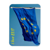 I LIEBE EU MAGNET (Vertikal)