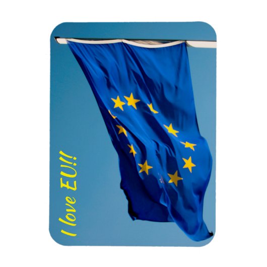 I LIEBE EU MAGNET (Vertikal)