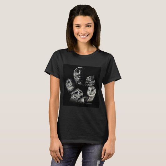I Liebe-Eulen! T-Shirt (Vorne ganz)
